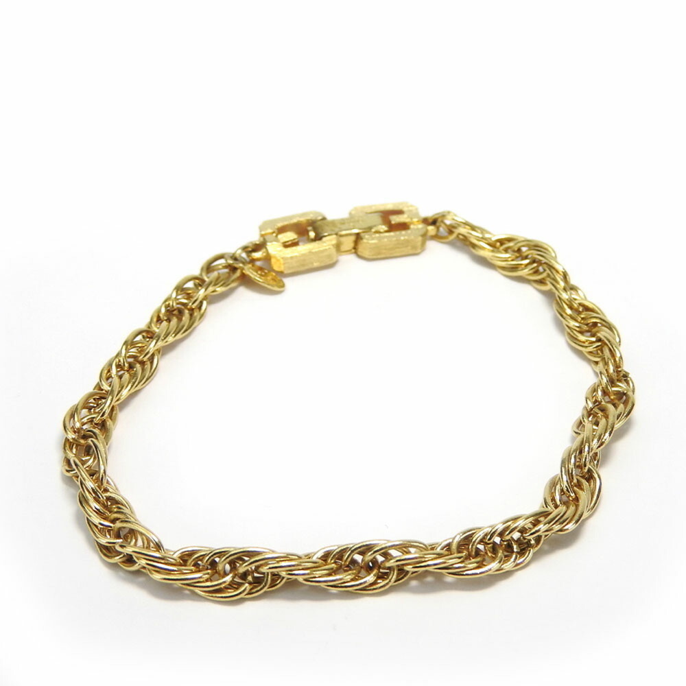 GIVENCHY Gold Charm Bracelet